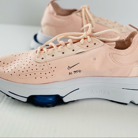 NWT Nike Women’s Air Zoom Type Sneaker, Orange Pearl Deep Royal Blue, Size 11 - Picture 11 of 16